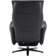 Крісло-реклайнер софа Qlab RC300B Black
