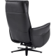 Крісло-реклайнер софа Qlab RC300B Black