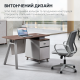 Стіл з тумбочкою OfficePro PG-M24B-12A-14