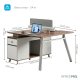 Стіл двомісний з тумбочками OfficePro PG-M24A-2A