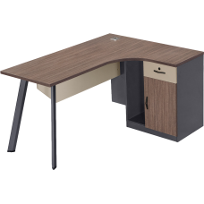 Стіл з тумбочкою OfficePro PG-F20A-14A-R