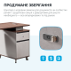Стіл з тумбочкою OfficePro PG-M24B-12A