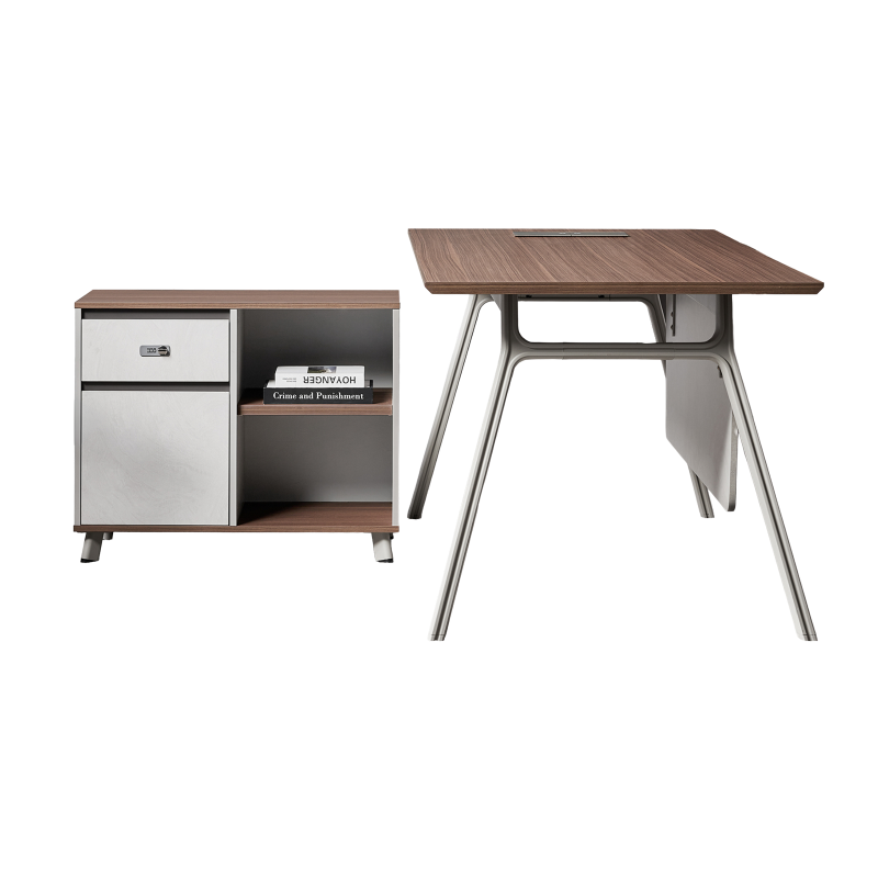 Стіл з тумбочкою OfficePro PG-M24B-16B
