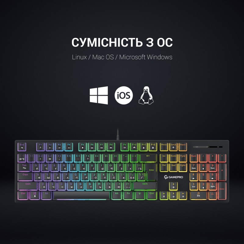 Клавіатура механічна GamePro MK85B