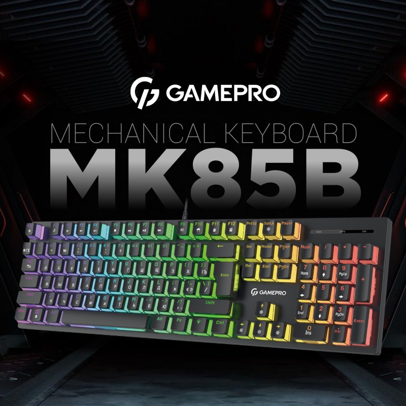 Клавіатура механічна GamePro MK85B