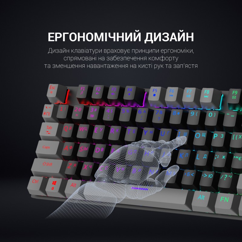 Клавіатура механічна GamePro MK100R