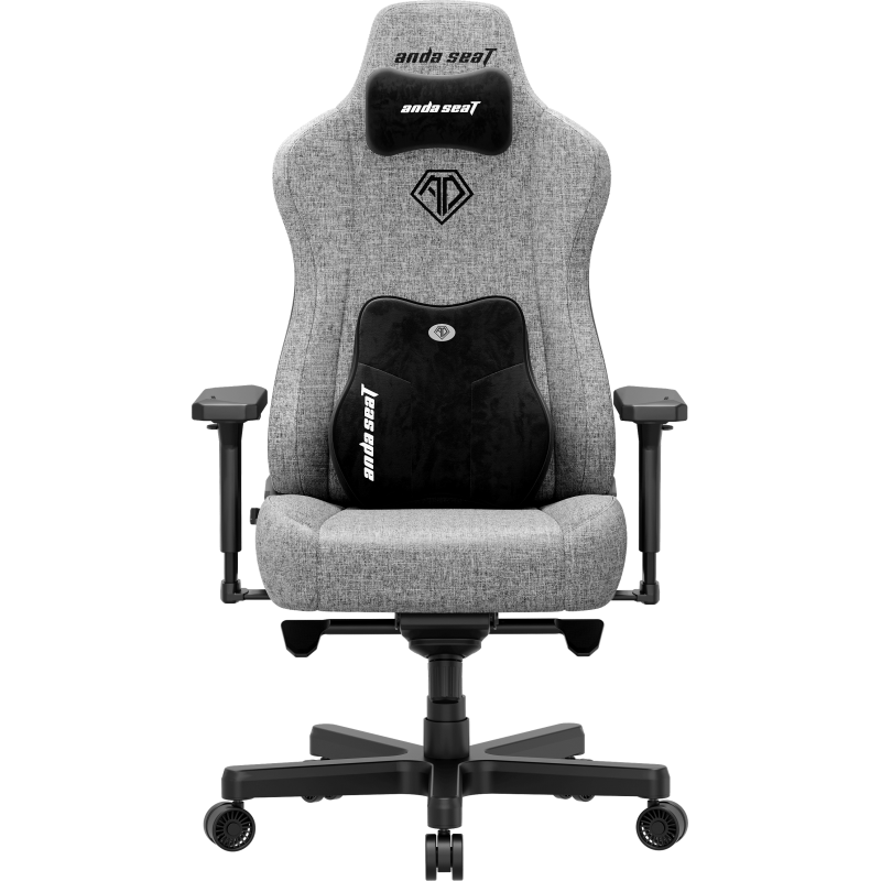 Крісло ігрове Anda Seat Kaiser 3E Grey Fabric Size XL