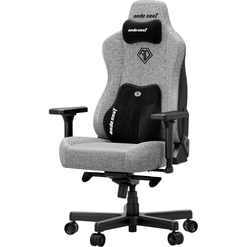 Крісло ігрове Anda Seat Kaiser 3E Grey Fabric Size XL