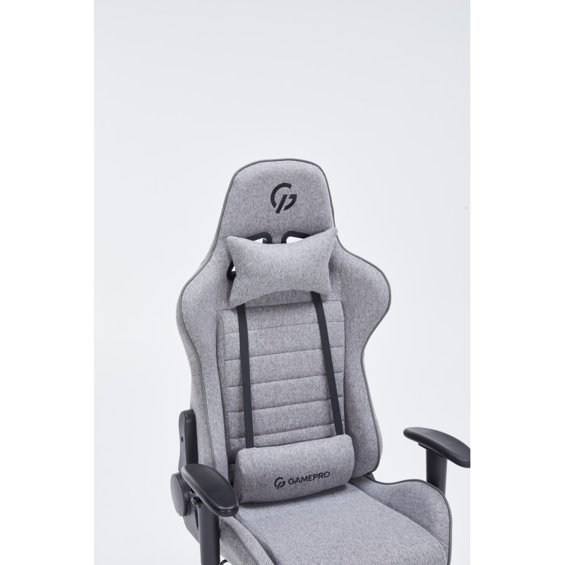 Крісло ігрове GamePro GC575FG Fabric Gray
