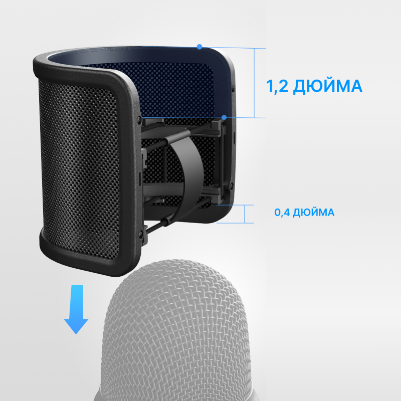 POP-ФІЛЬТР ДЛЯ МІКРОФОНА Fifine U1