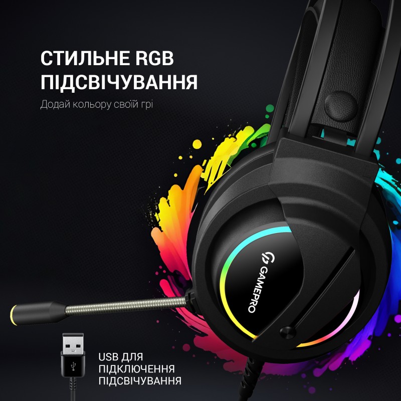 Гарнітура ігрова GamePro Nitro (HS565)