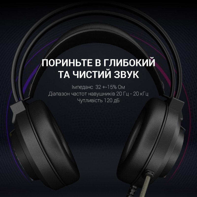 Гарнітура ігрова GamePro Nitro (HS565)