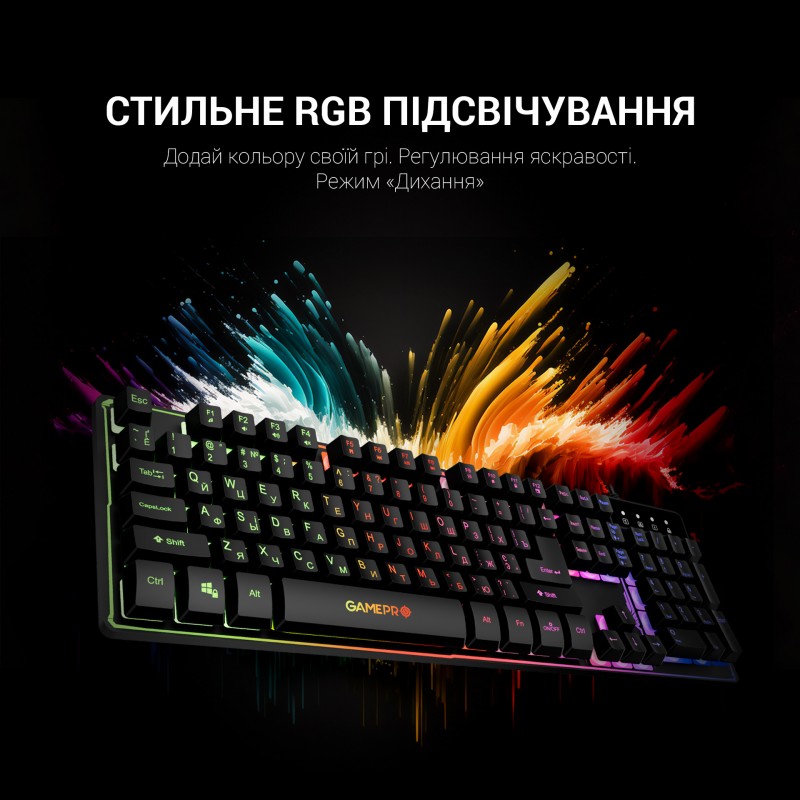 Клавіатура дротова GamePro Nitro+ (GK576)