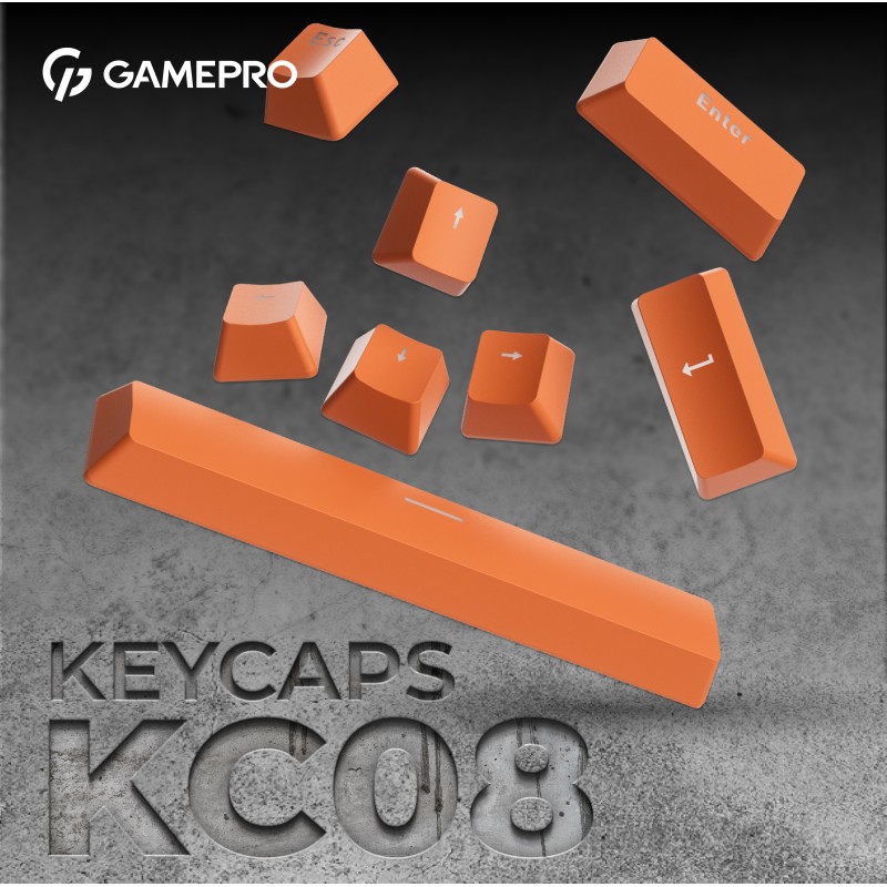 Комплект ABS кейкапів GamePro KC08
