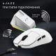 Ігрова бездротова миша Ajazz  AJ159PRO -3 Mod-White-3395-8K Charging Dock