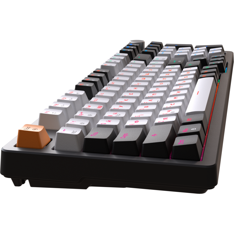 Дротова механічна клавіатура GamePro MK170B (Red) з Hot-Swap RGB Black