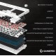 Дротова механічна клавіатура GamePro MK170B (Red) з Hot-Swap RGB Black