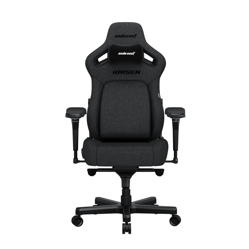 Крісло ігрове Anda Seat Kaiser 4  Dark gray Fabric Size L