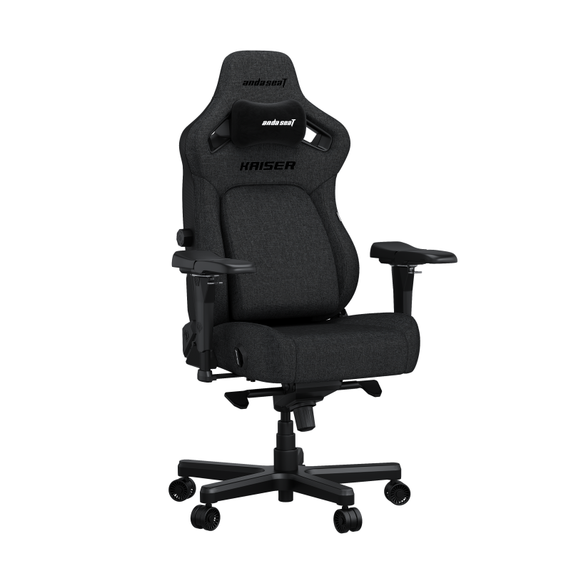 Крісло ігрове Anda Seat Kaiser 4  Dark gray Fabric Size L