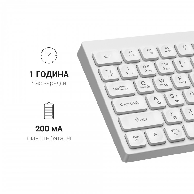 Клавіатура бездротова OfficePro (SK985W)