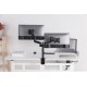 Настільне кріплення для двох моніторів OfficePro MA722B Black