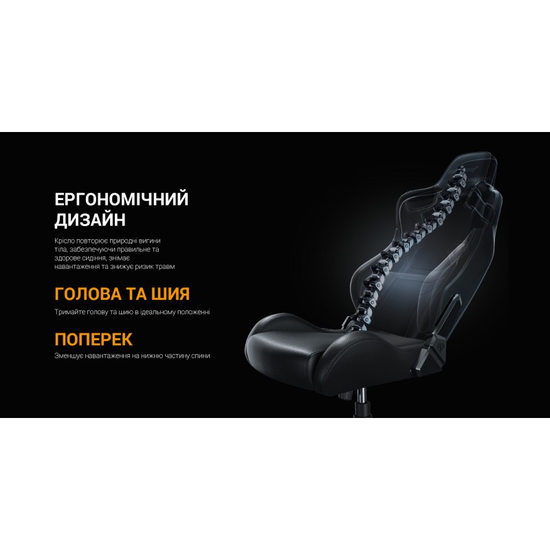 Крісло геймерське Anda Seat Kaiser Frontier XL Black