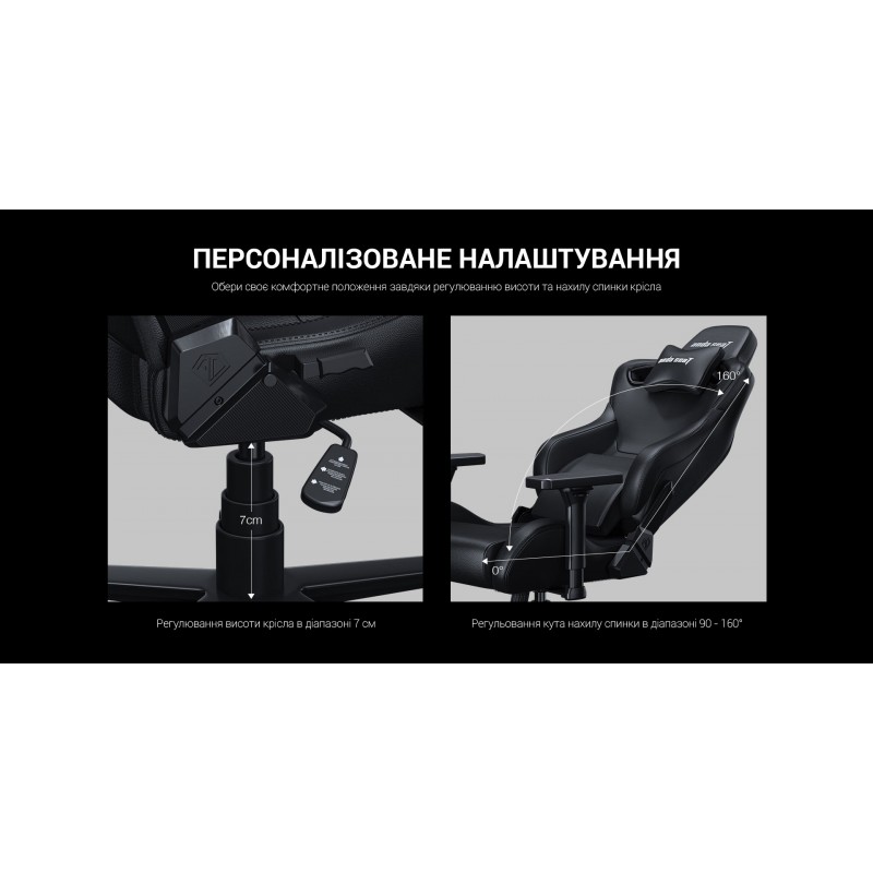 Крісло геймерське Anda Seat Kaiser Frontier XL Black