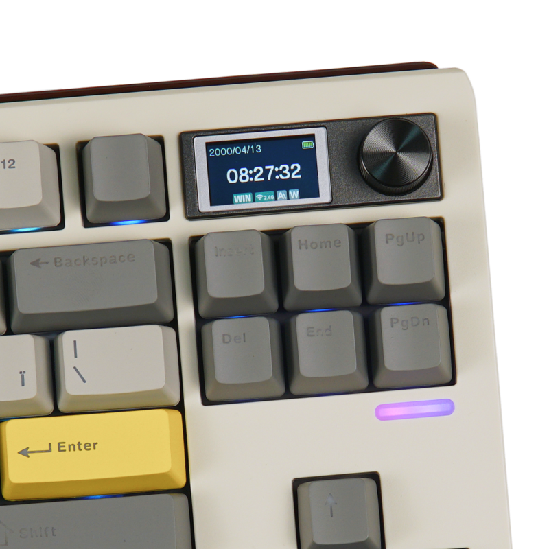 Клавіатура механічна бездротова EPOMAKER Shadow-S Mulan White (SHS-W-M)