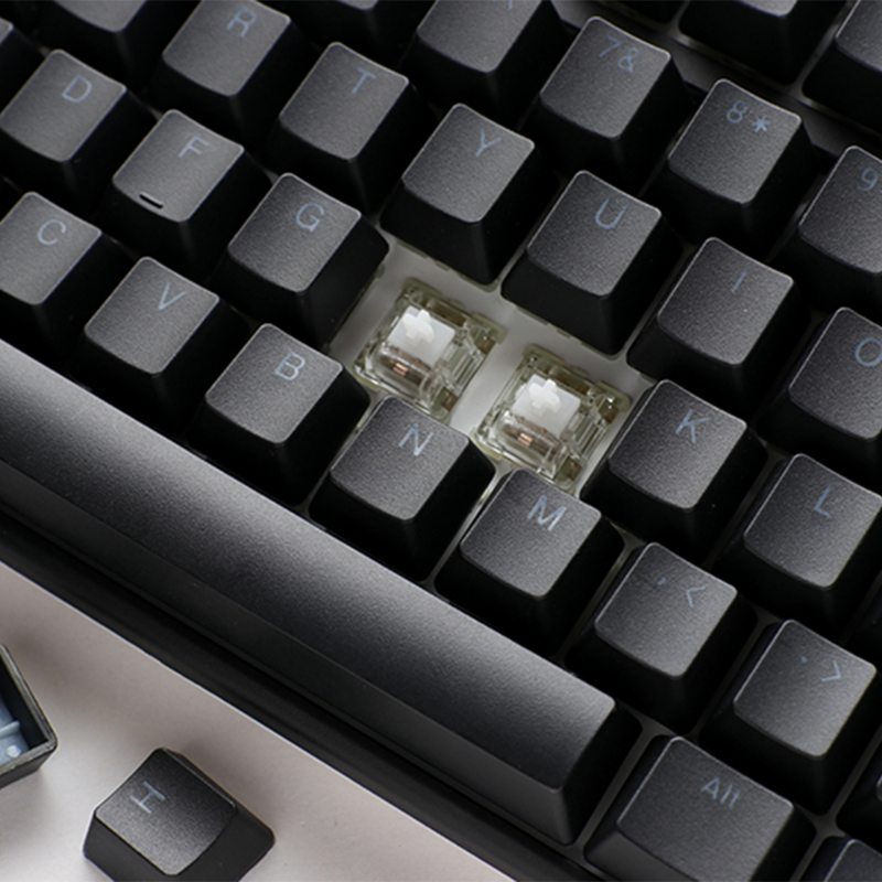 Механічна клавіатура Ducky One 3 TKL Cherry MX Speed silver RGB Black UA