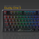 Механічна клавіатура Ducky One 3 TKL Cherry MX Speed silver RGB Black UA