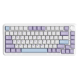 Ігрова механічна клавіатура Ajazz AK820 MAX Magnetic switches-Purple-White-Blue-RGB