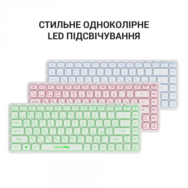 Клавіатура бездротова OfficePro (SK790W)
