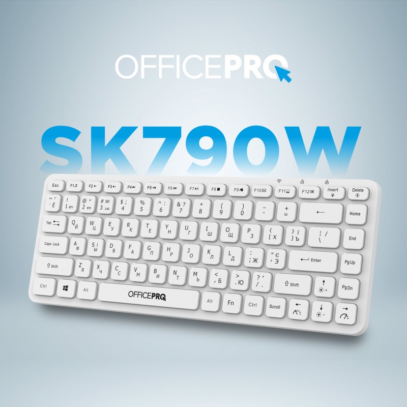 Клавіатура бездротова OfficePro (SK790W)