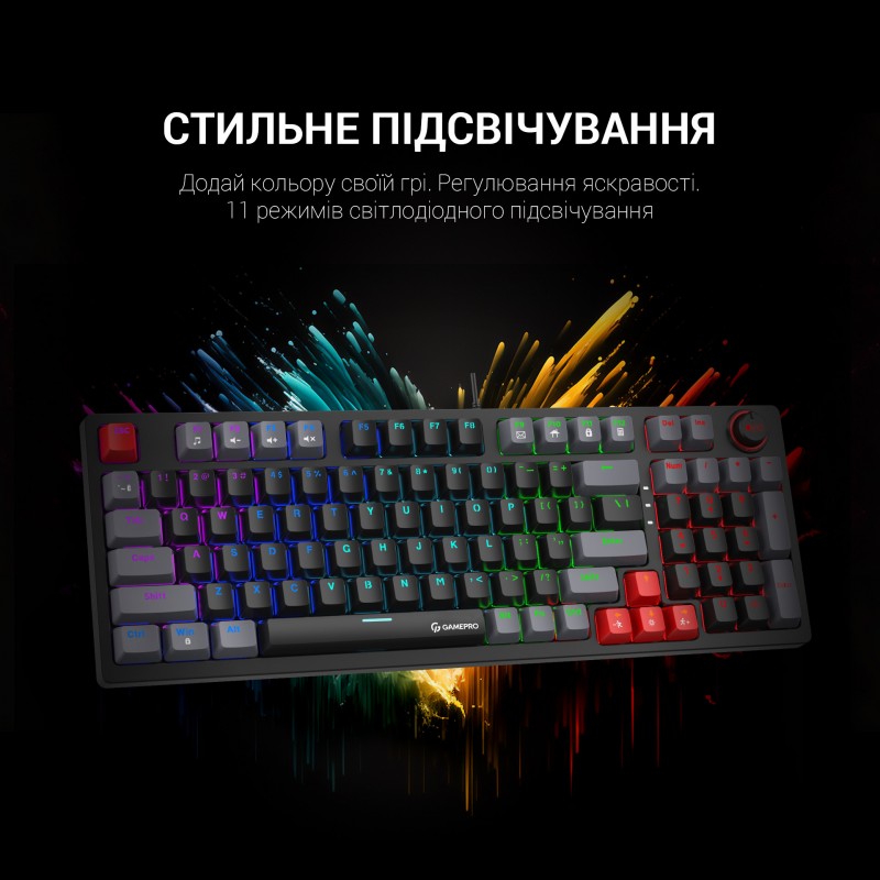 Клавіатура механічна GamePro MK120B