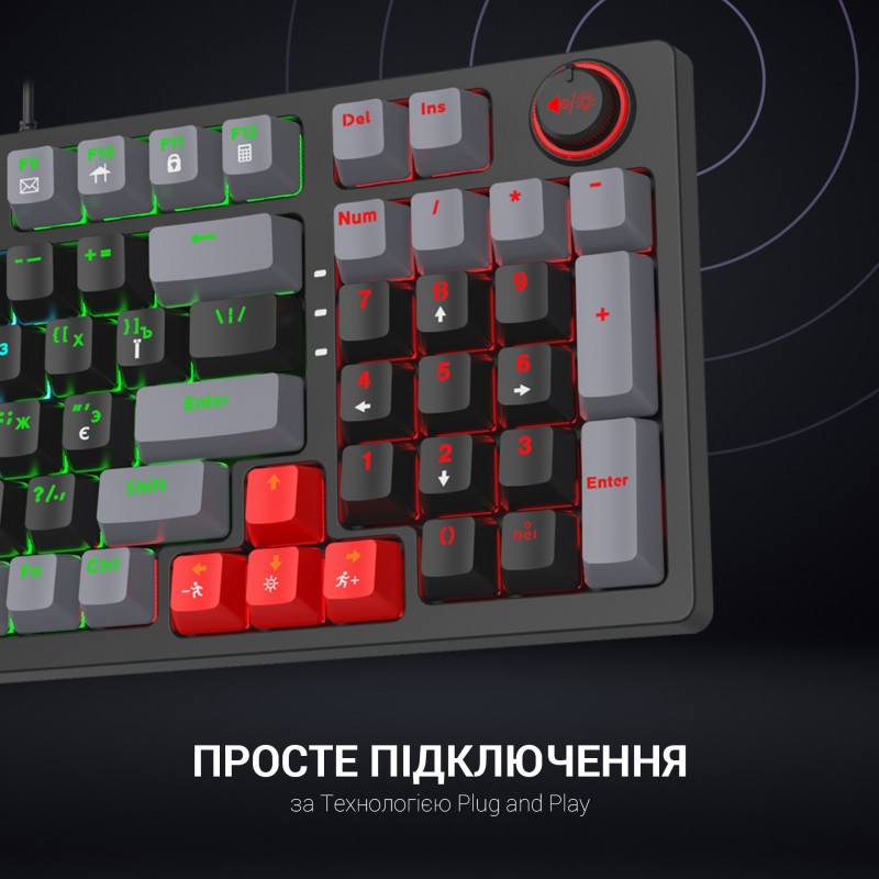 Клавіатура механічна GamePro MK120B