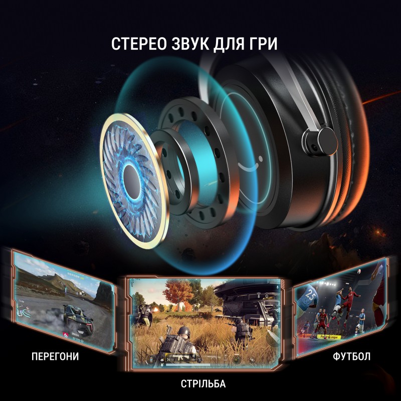 Гарнітура Fifine RGB H3