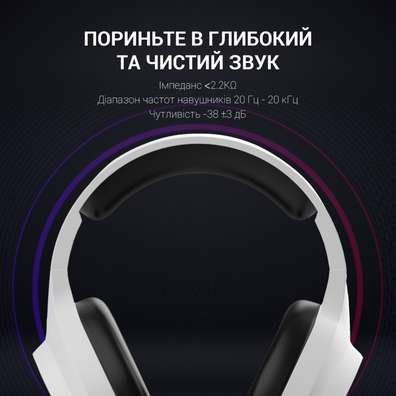 Гарнітура ігрова GamePro (HS615)