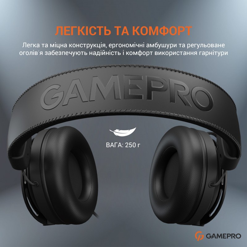 Гарнітура ігрова GamePro (HS1050)