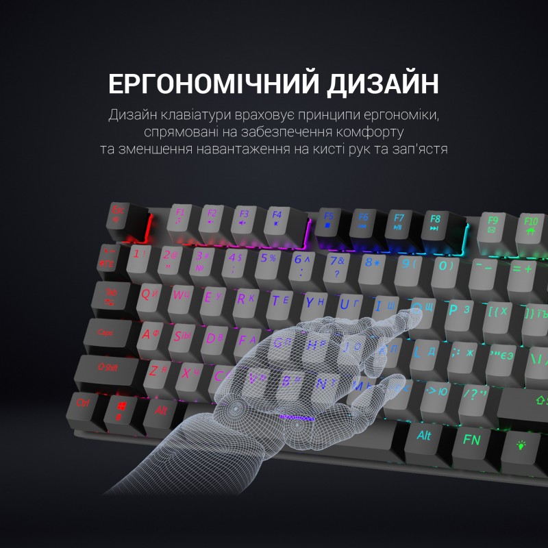 Клавіатура механічна GamePro MK100B