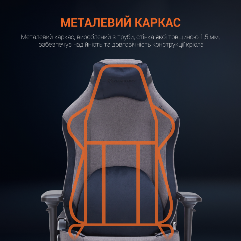 Крісло GamePro GC715SG