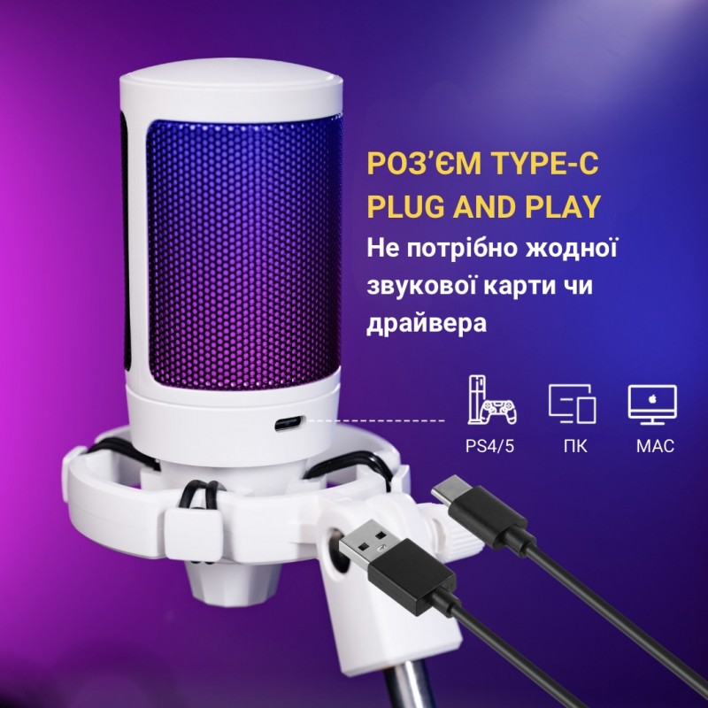 USB мікрофон Fifine A6TW