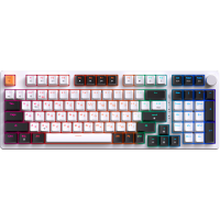 Дротова механічна клавіатура GamePro MK170W (Red) з Hot-Swap RGB White