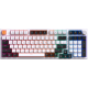 Дротова механічна клавіатура GamePro MK170W (Red) з Hot-Swap RGB White