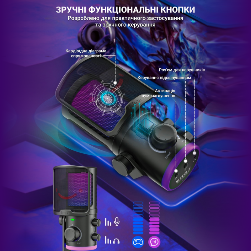 USB мікрофон Fifine TAM6