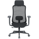 Крісло офісне OfficePro Wave OC670-B-B-B