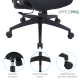 Крісло офісне OfficePro Wave OC670-B-B-B