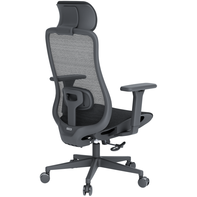 Крісло офісне OfficePro Wave OC670-B-B-B