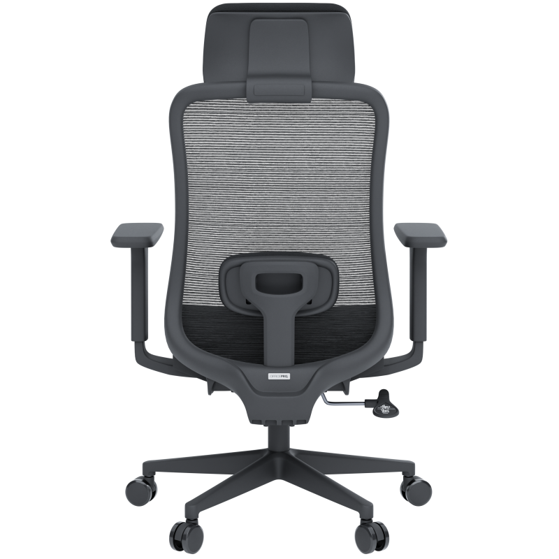 Крісло офісне OfficePro Wave OC670-B-B-B