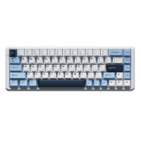 Клавіатура механічна бездротова Ajazz AK680 MAX (8+8K) Magnetic Switch RGB Wireless/BT/USB White