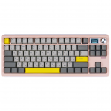 Клавіатура механічна бездротова EPOMAKER Shadow-S Wisteria Linear Pink (SHS-P-WL)